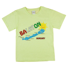 Andrea Kft. Baba| gyerek feliratos "Balaton" rövid ujjú póló (méret:80-128)