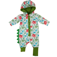 Andrea Kft. Dínós kapucnis hosszú ujjú overál 23904902098 babakabát, overál, bundazsák
