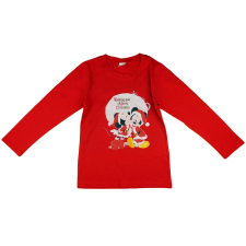 Andrea Kft. Disney Mickey és Minnie karácsonyi feliratos lányka póló gyerek póló