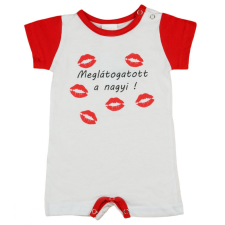 Andrea Kft. Meglátogatott a nagyi! feliratos napozó kombidressz, body