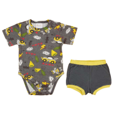 Andrea Kft. Nyári, kétrészes kisfiú szett rövidnadrággal 62 (2062) babaruha szett