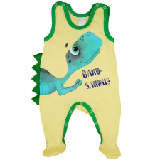 Andrea Kft. Pamut ujjatlan baba rugdalózó dinó mintás 7056 rugdalózó