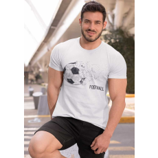 Andrea Kft. Rövid ujjú férfi póló Foci EB L (24621009203)