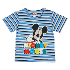 Andrea Kft. Rövid ujjú fiú póló Mickey mintával színes felirattal