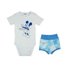 Andrea Kft. Rövidnadrágos kisfiú babaruha szett Mickey egér mintával babaruha szett