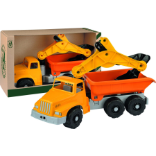 Androni Nagy teherbírású markoló utánfutóval, Giant trucks autópálya és játékautó