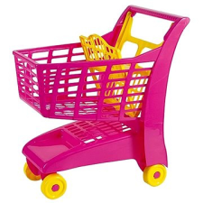 Androni üléses bevásárló kocsi - rózsaszín vásárlás