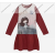 Anekke Anekke gyermek dressz/ruha fodros szoknyarésszel, 5-6 év (RH6120)
