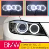  Angel Eye BMW E90 E91 Facelift 09-12 XENON fényszóró fehér halo gyűrűk Cotton