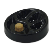 Angelo Pipa hamutál fekete kerámia, 3 pipa számára hamutartó