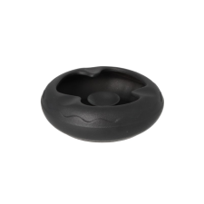 Angelo Szivar hamutál 3 szivar - fekete agyagból - Angelo hamutartó