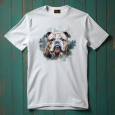  Angol Bulldog póló (Férfi)(Áttetsző)