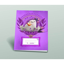 Angry Birds Movie Pink kockás füzet, A5 füzet