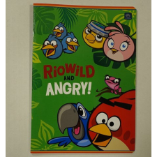  Angry Birds vonalas füzet, zöld füzet