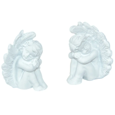  Angyal ülő 4cm dekorációs kellék