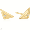 ANIA HAIE aranyozott ezüst fülbevaló - E059-05G
