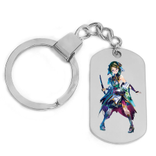  Anime (7) kulcstartó, választható több formában és színben kulcstartó