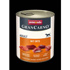 Animonda 6x Animonda GranCarno Adult (kacsa) konzerv - Felnőtt kutyák részére (800g) kutyaeledel