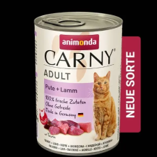 Animonda Animonda Carny Adult (pulyka,bárány) konzerv - Felnőtt macskák részére (400g) macskaeledel