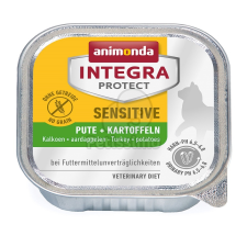 Animonda Animonda Cat Integra Protect Sensitive alutálkás, pulyka és burgonya 100 g (86853) macskaeledel