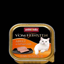 Animonda Animonda Vom Feinsten Adult (baromfi,borjú) alutálkás - Felnőtt macskák részére (100g) macskaeledel