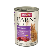 Animonda Carny Adult Konzerv - Marhahús és Bárány 400g - 6x400g macskaeledel