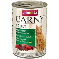 Animonda Carny Adult (marha,szarvas,áfonya) konzerv - Felnőtt macskák részére (400g) macskaeledel