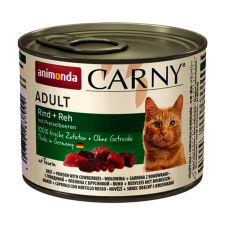 Animonda Carny Marha és Szarvas - Több kiszerelésben - 200g macskaeledel