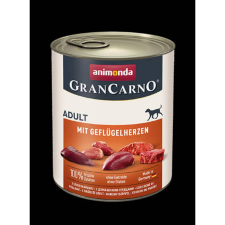 Animonda GranCarno Adult (baromfi szív) konzerv - Felnőtt kutyák részére (800g) kutyaeledel