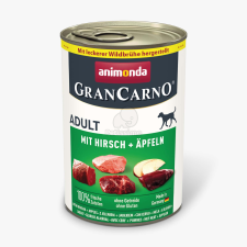  Animonda GranCarno Adult kutyakonzerv - szarvas, alma 400 g kutyaeledel