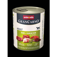 Animonda GranCarno Adult (nyúl,gyógynövény) konzerv - Felnőtt kutyák részére (800g) kutyaeledel