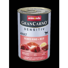 Animonda GranCarno Adult Sensitive (pure beef +rice) konzerv - Felnőtt kutyák részére, marha+rizs (400g) kutyaeledel