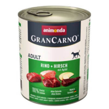 Animonda GranCarno Adult (szarvas + alma) – 24×400 g kutyaeledel