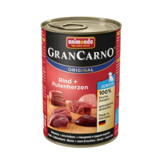 Animonda Grancarno junior marhahús - pulykaszív 400g kutyaeledel