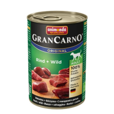 Animonda Grancarno konzerv 08 kg vadhús kutyaeledel