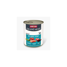 Animonda GranCarno salmon + spinach Adult (lazac, spenót) konzerv - Felnőtt kutyák részére (800g) kutyaeledel