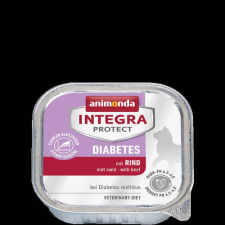 Animonda Integra Diabetes (marha) alutálkás - Cukorbeteg macskák részére (100g) macskaeledel