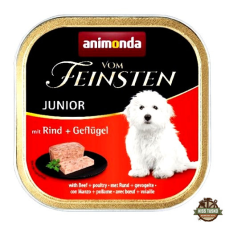 Animonda Kölyök kutyák részére konzerv Junior marhahús + baromfi 150g kutyaeledel