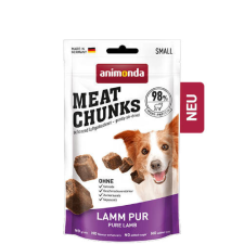 Animonda Meat Chunks Lamm pur - jutalomfalat (bárány) kutyák részére (60g) jutalomfalat kutyáknak