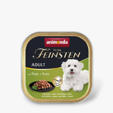 Animonda Vom Feinsten Adult (pulyka, kacsa szószban) alutálkás - Felnőtt kutyák részére (150g) kutyaeledel