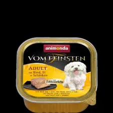 Animonda Vom Feinsten Gourmet (marha,tojás,sonka) alutálkás - Felnőtt kutyák részére (150g) kutyaeledel