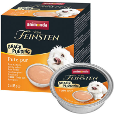 Animonda Vom Feinsten Gourmet (pulykás puding) alutálkás - Felnőtt kutyák részére (3x85g) kutyaeledel