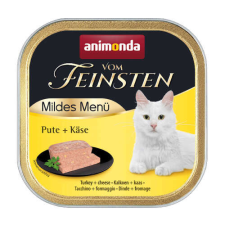 Animonda Vom Feinsten Mildes Menu 100g - Több ízben - Pulyka és sajt macskaeledel