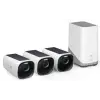 Anker eufycam3 s330 biztonsági kamera rendszer (3+1) 4k, beépített napelem, wifi-s, vízálló, kültéri - t88723w1 T88723W1