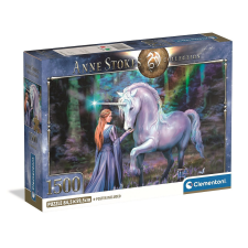Anne Stokes Bluebell Wood 1500 db-os Compact puzzle Clementoni puzzle, kirakós