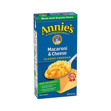  Annies Mac and Cheese Organic Classic Cheddar sajtos makaróni 170g tészta