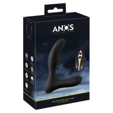  Anos RC - akkus, rádiós prosztata vibrátor (fekete) vibrátorok
