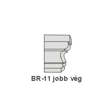 Anro BR-11 díszlécre - Jobb oldali véglezárás tapéta, díszléc és más dekoráció
