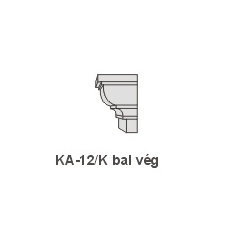 Anro KA-12/K díszlécre - Bal oldali véglezárás tapéta, díszléc és más dekoráció