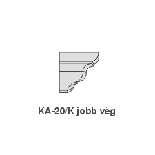 Anro KA-20/K díszlécre - Jobb oldali véglezárás tapéta, díszléc és más dekoráció